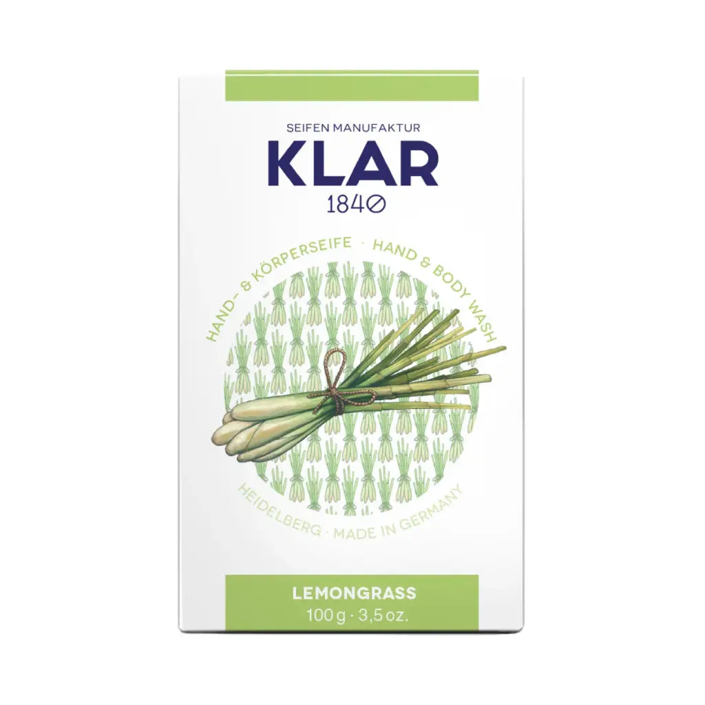 Lemongrassseife | 100 gr | Klar Seifen | V Welt