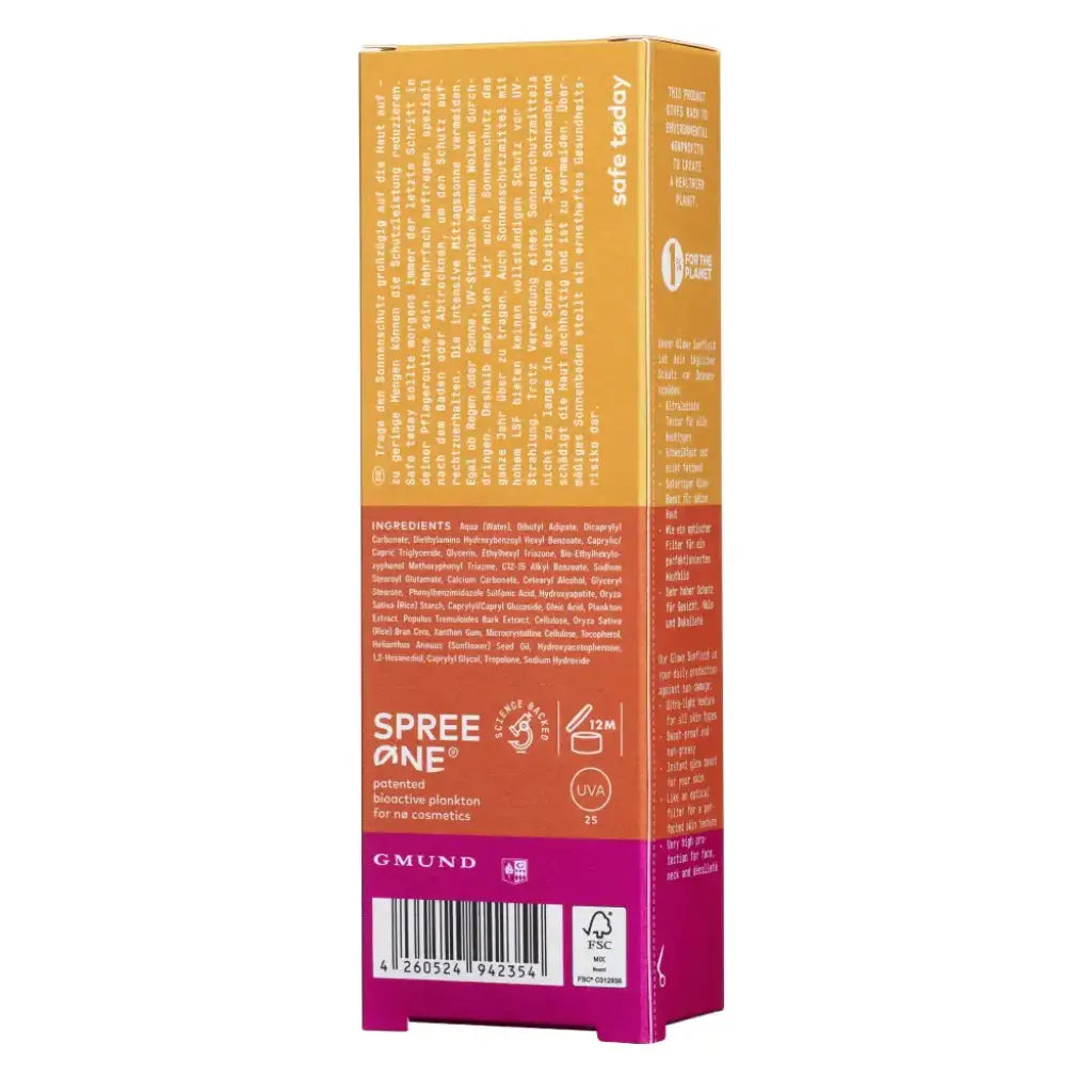 Ø Safe Tøday LSF 50+ Glowy Sunfluid | 50 ml | Nø Cosmetics | V Welt