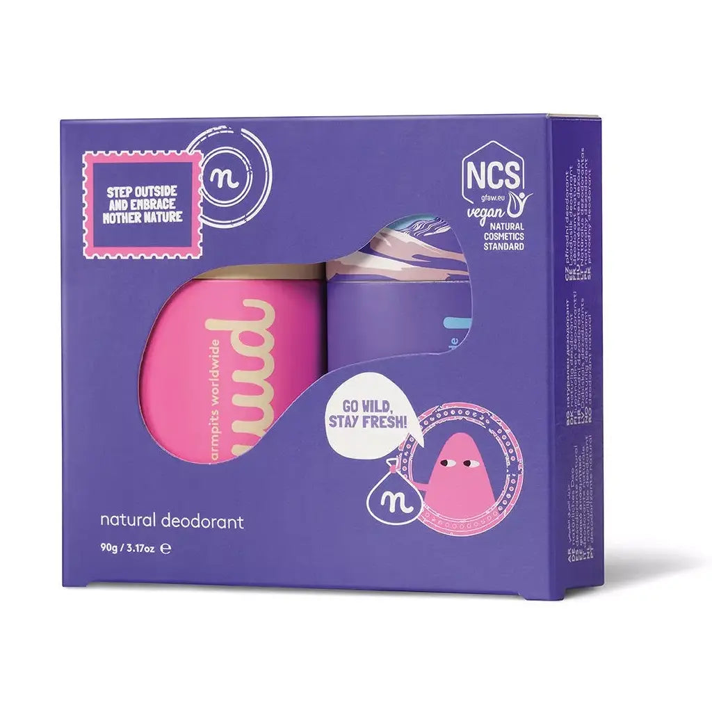 Adventure Sticks Pack | Natürliches Deodorant | 2 x 45 g | nuud | V Welt