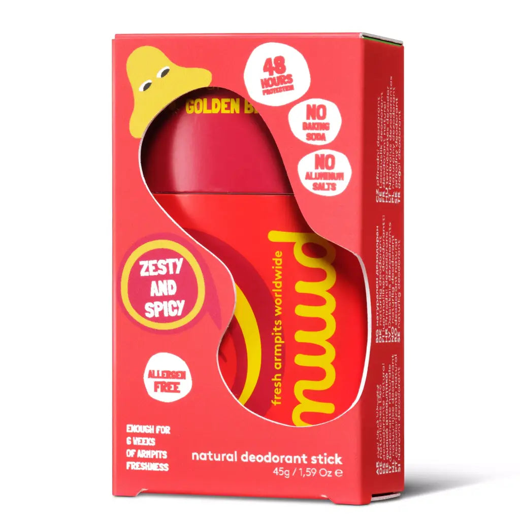 Golden Breeze Stick | Natürliches Deodorant | 45 g | nuud | V Welt