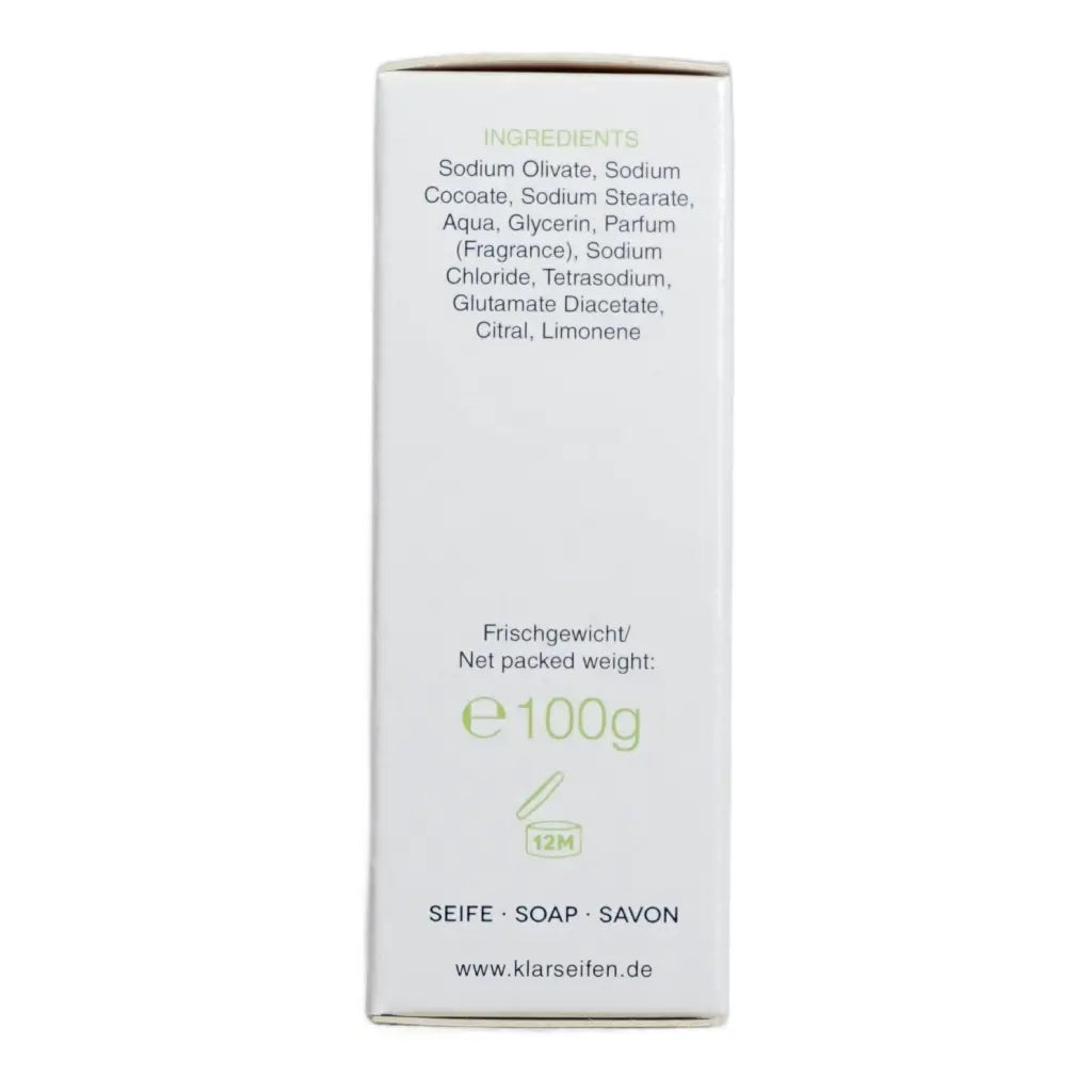 Buttermilch & Limetten Seife | 100 gr | Klar Seifen | V Welt