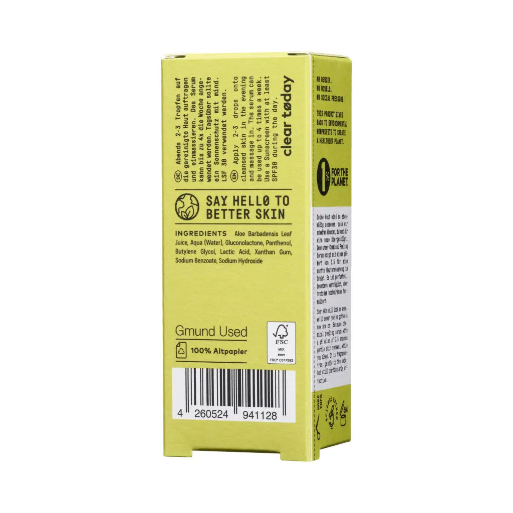 Ø Clear Today Aha/Pha Skin Clearing Peeling Serum | Nø Cosmetics | V WELT