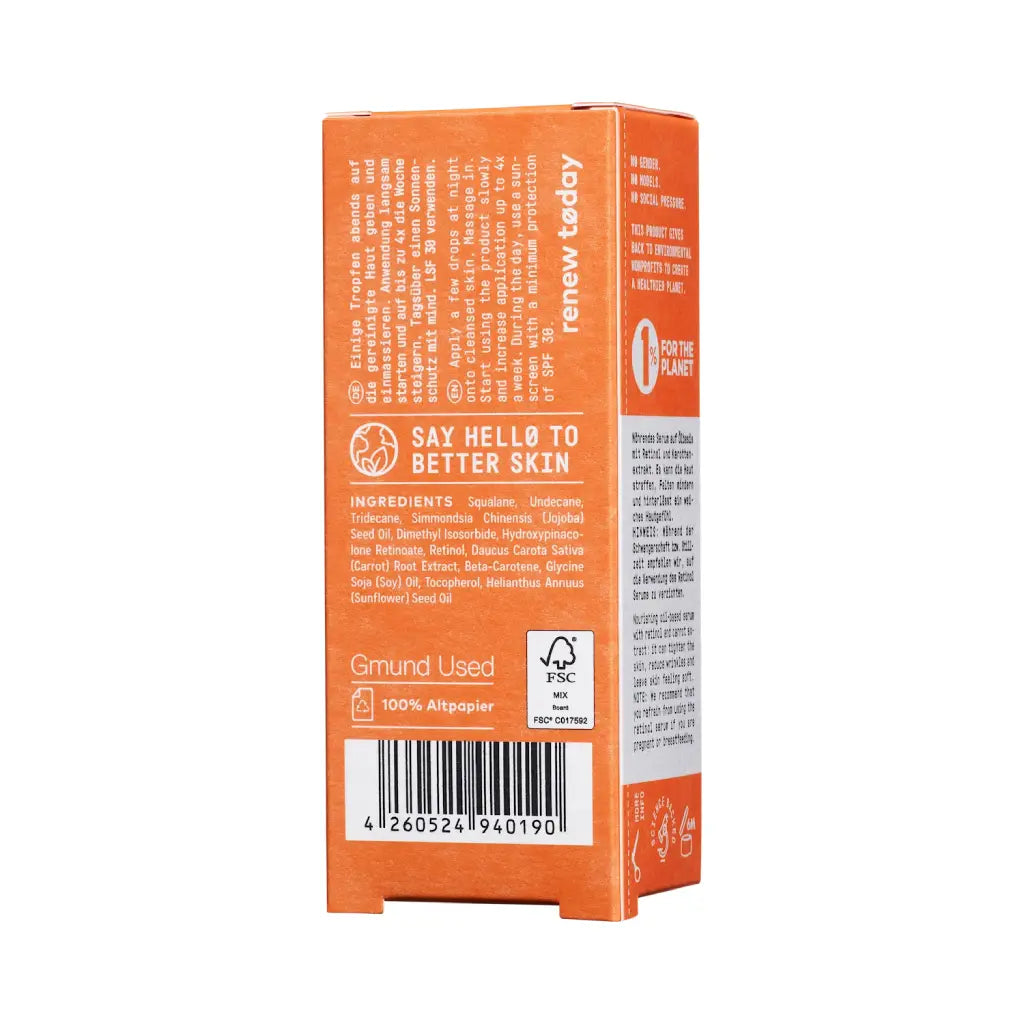 Ø Renew Today Retinol Serum | Nø Cosmetics | V WELT