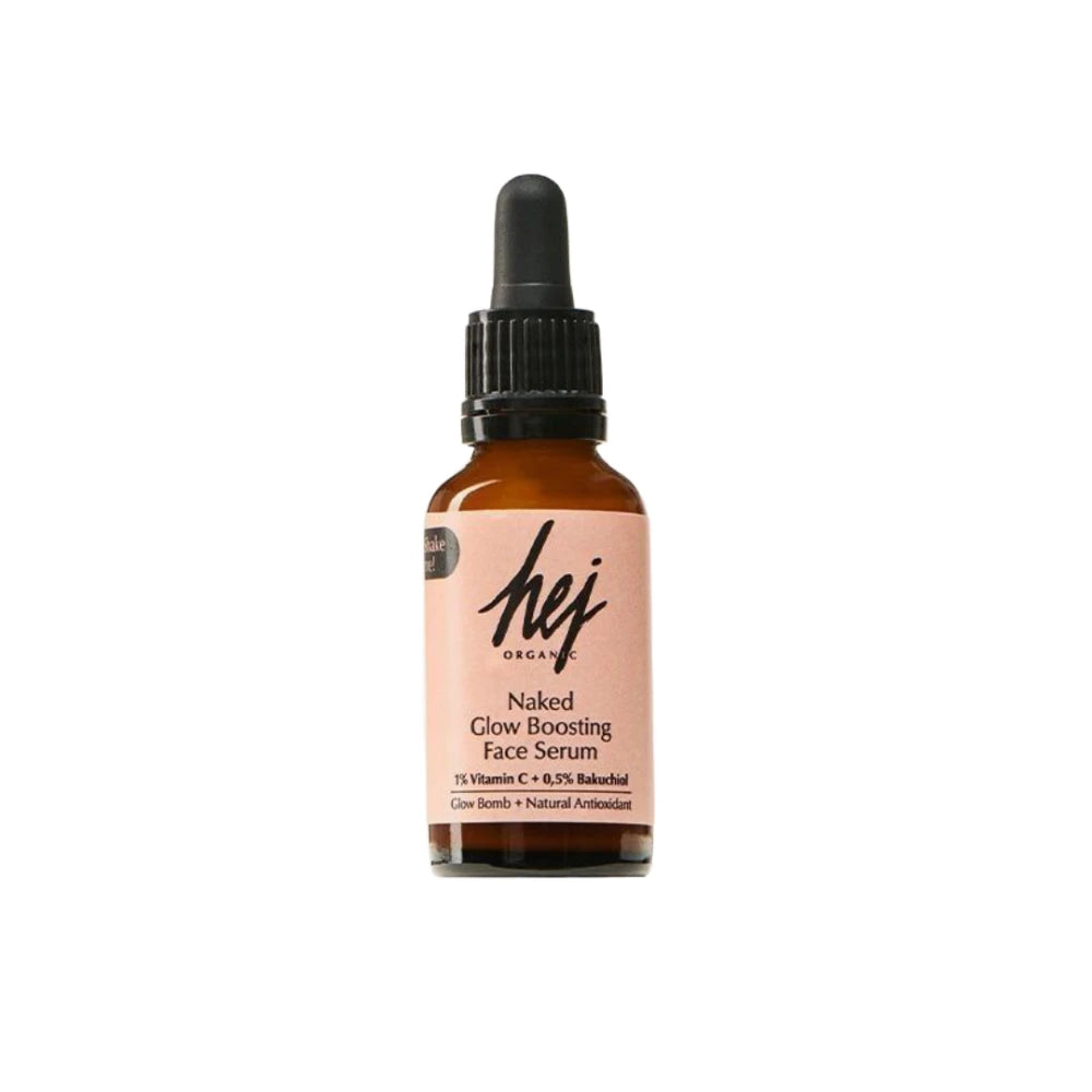 Naked Glow Boosting Face Serum | 30 ml | hej Organic | V Welt