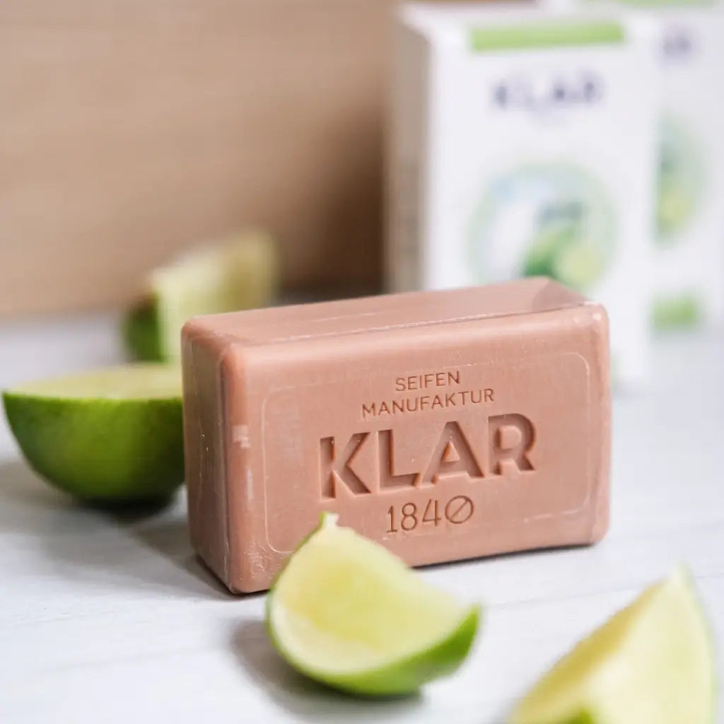 Buttermilch & Limetten Seife | 100 gr | Klar Seifen | V Welt