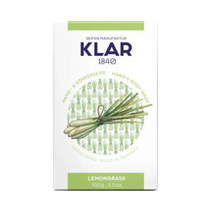 Lemongrassseife | 100 gr | Klar Seifen | V Welt