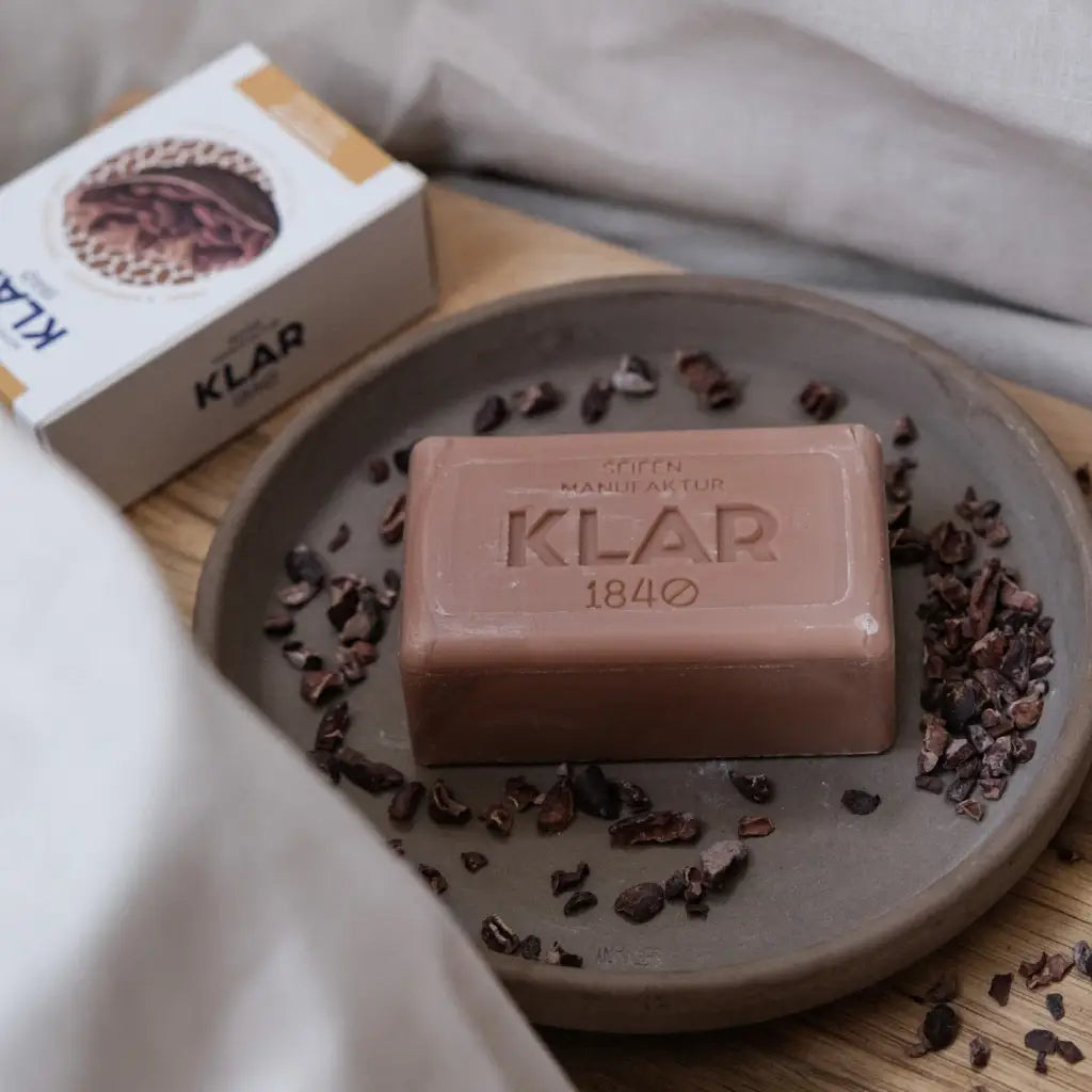 Kakaobutterseife | 100 gr | Klar Seifen | V Welt