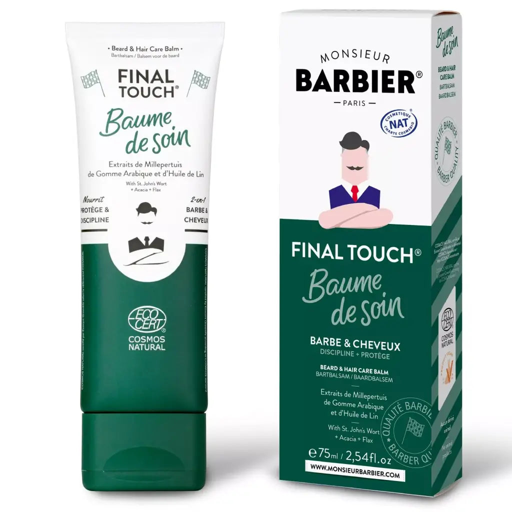 Final Touch | Bart- & Haarbalsam Natürlich | 75 mL | Monsieur BARBIER | V Welt