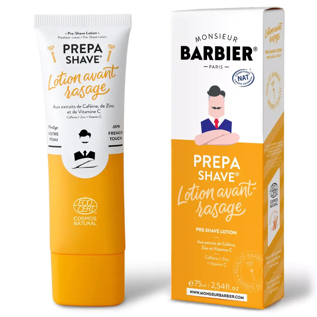 Prepa Shave | Rasurlotion | Empfindliche Haut | 75ml | Monsieur BARBIER | V Welt