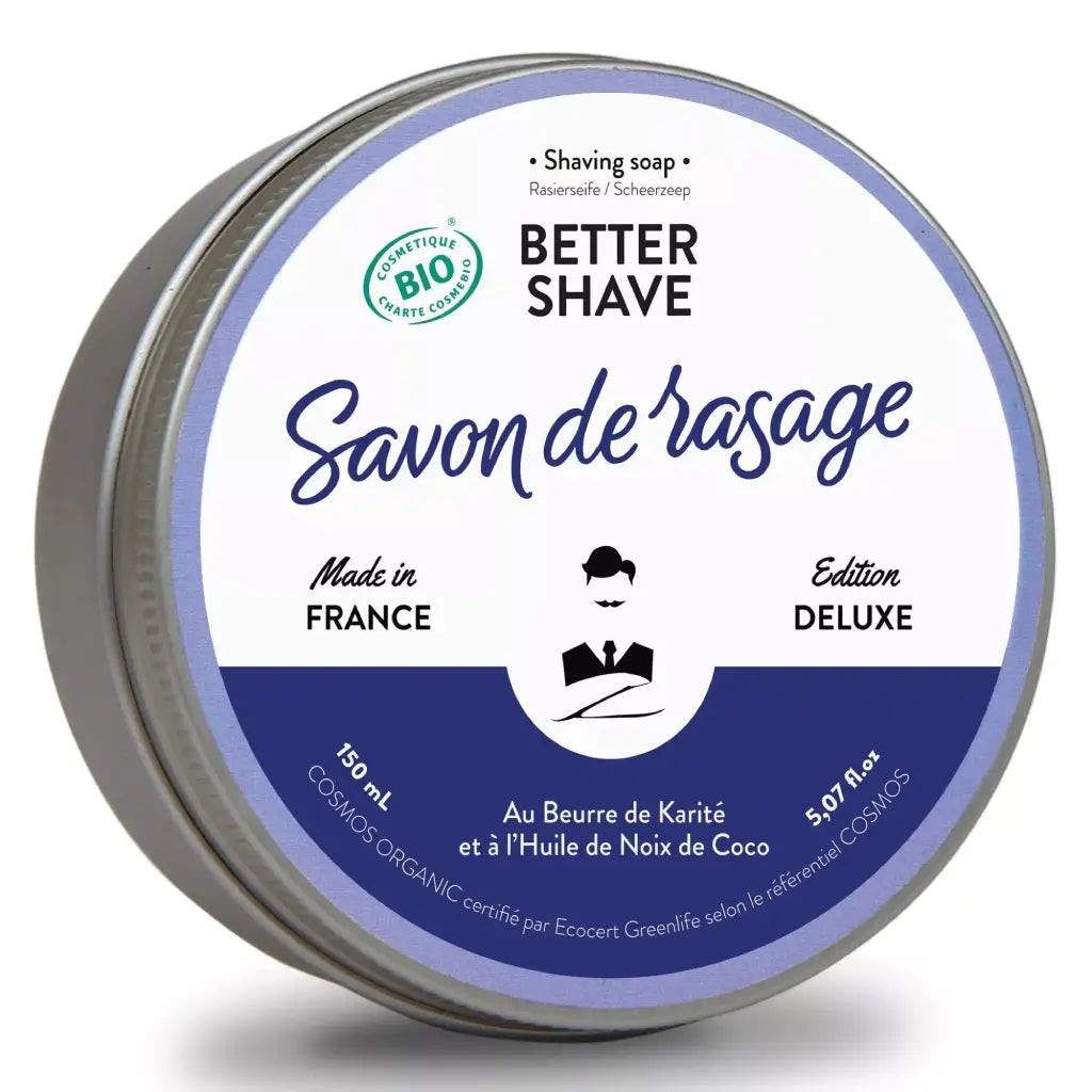 Better Shave | Rasierseife Bio | 150 mL | Monsieur BARBIER |  V Welt