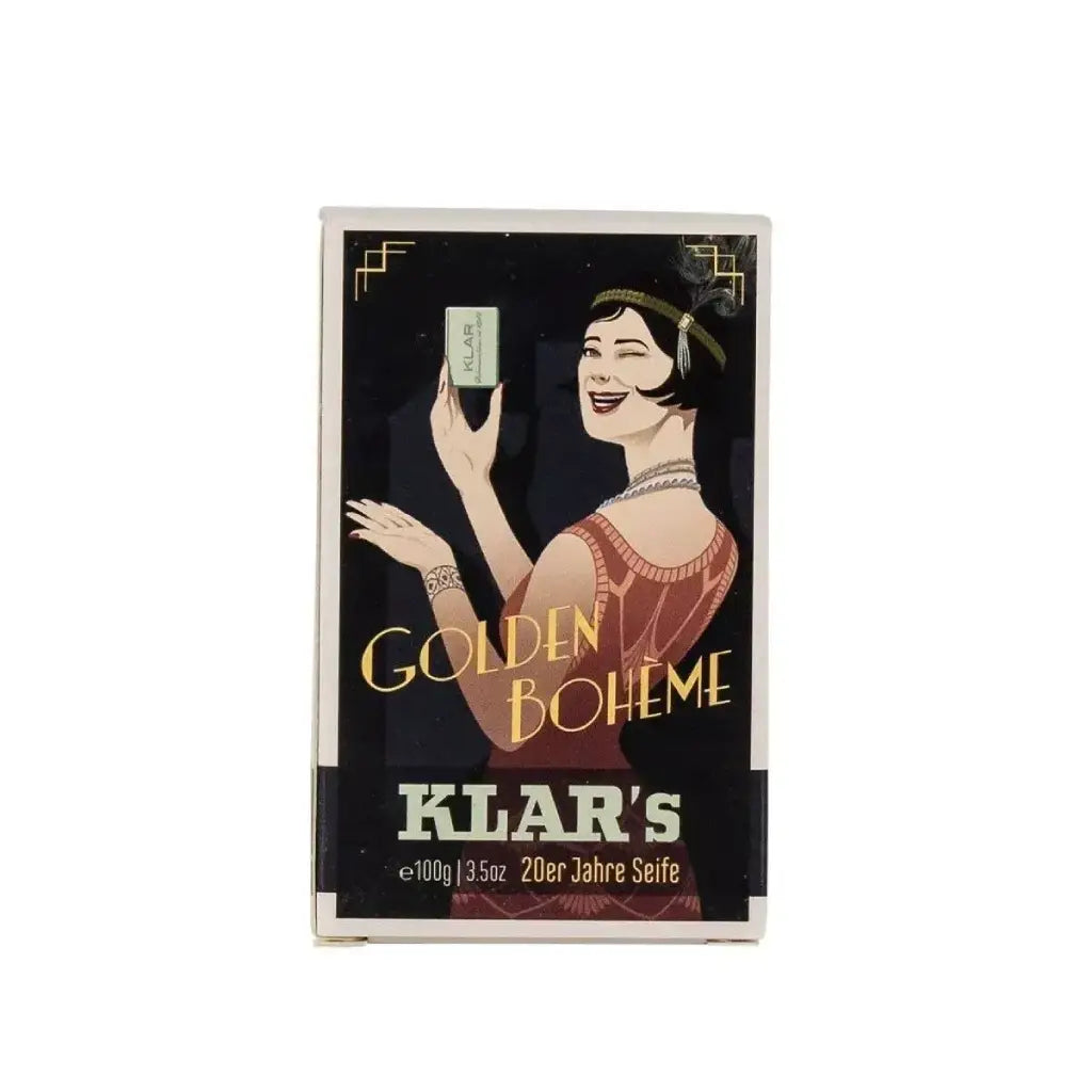 20er Retro Seife Golden Bohème | 100 gr | Klar Seifen | V Welt