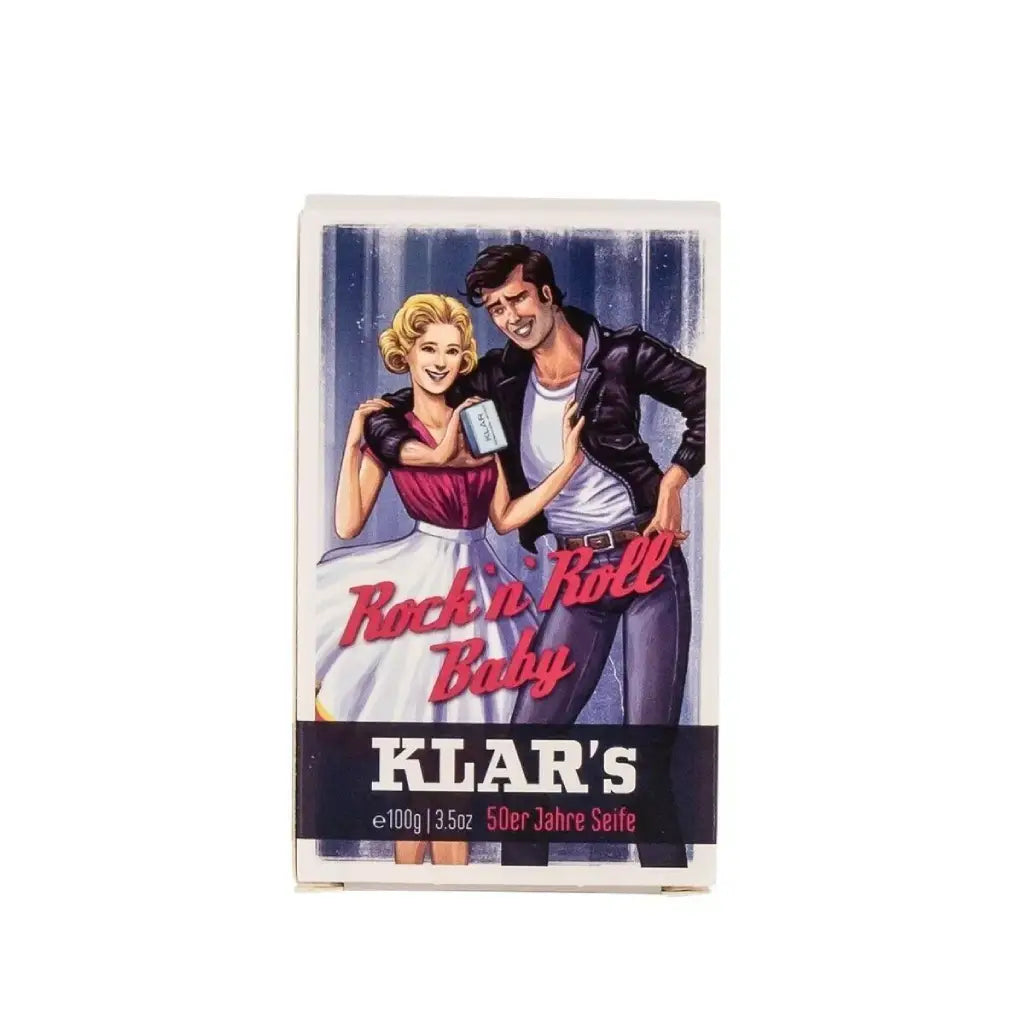 50er Retro Seife Rock'n'Roll | 100 gr | Klar Seifen | V Welt
