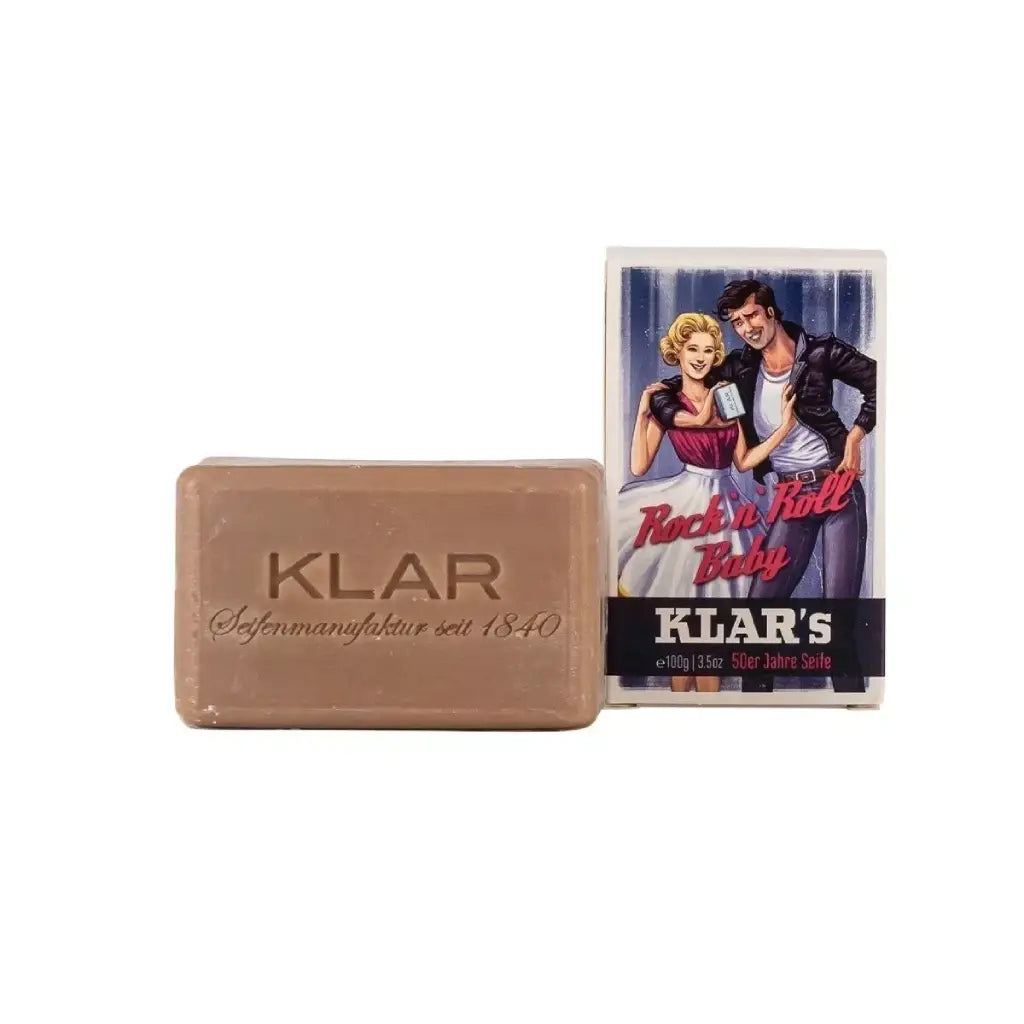 50er Retro Seife Rock'n'Roll | 100 gr | Klar Seifen | V Welt