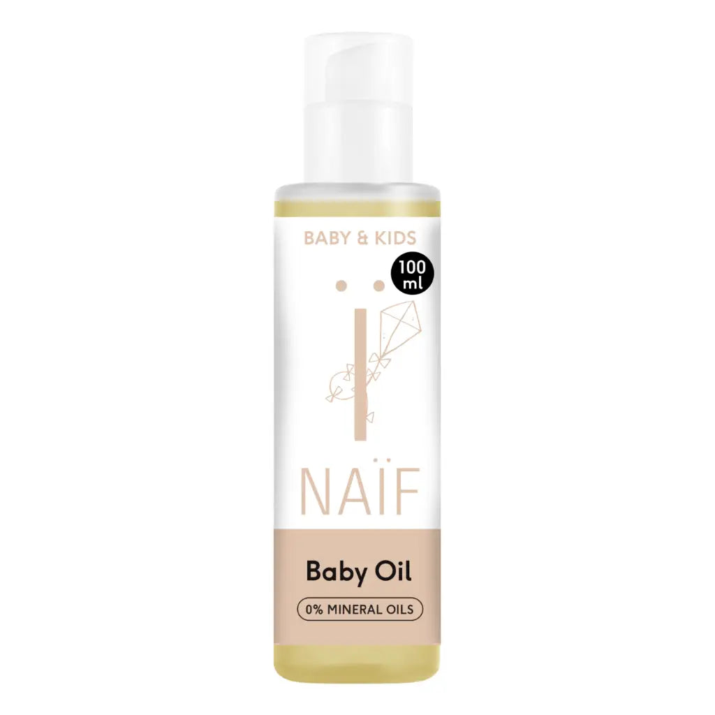 Soothing Baby Oil | Babyöl Ohne Mineralöl | 100ml | Naïf | V Welt