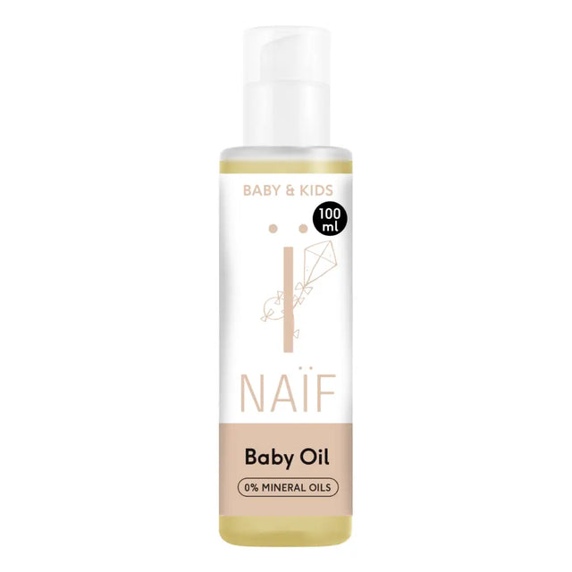 Soothing Baby Oil | Babyöl Ohne Mineralöl | 100ml | Naïf | V Welt