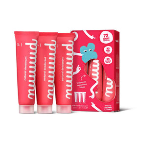 xXL Pack | Natürliches Deodorant | 3 x 40 ml | nuud | V Welt