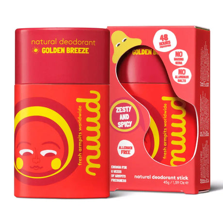 Golden Breeze Stick | Natürliches Deodorant | 45 g | nuud | V Welt
