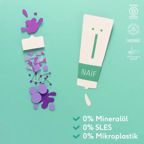 2-in-1 Shampoo & Spülung für Kinder | 200 ml | Naïf | V Welt