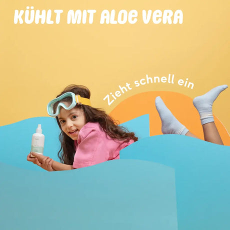 Kühlende Aftersun für Babys & Kinder | Parfümfrei | 175 ml | Naïf | V Welt