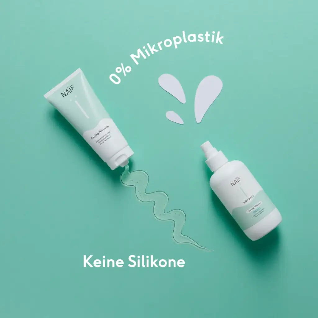 Kühlende Aftersun für Babys & Kinder | Parfümfrei | 175 ml | Naïf | V Welt