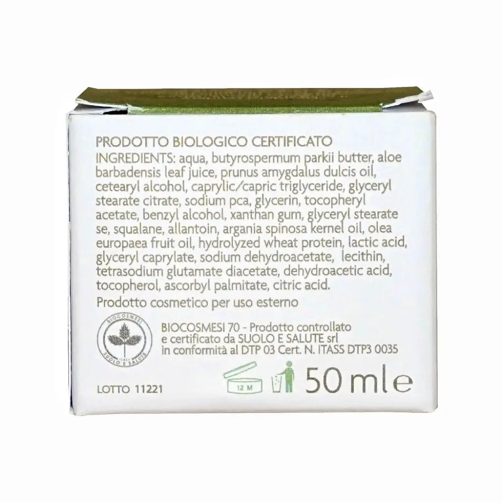 Bio Feuchtigkeitsspendende Nachtcreme | L'Olea | V Welt