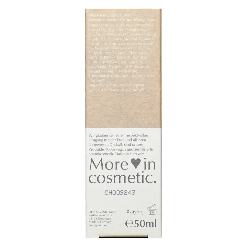 Sensitive 24h Creme | 50 ml | hej Organic | V Welt