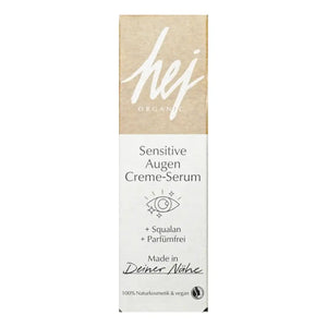 Sensitive Augen Creme-Serum | 15 ml | hej Organic | V Welt