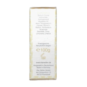Muskat & Vanille Festes Shampoo | 100 gr | Klar Seifen | V Welt