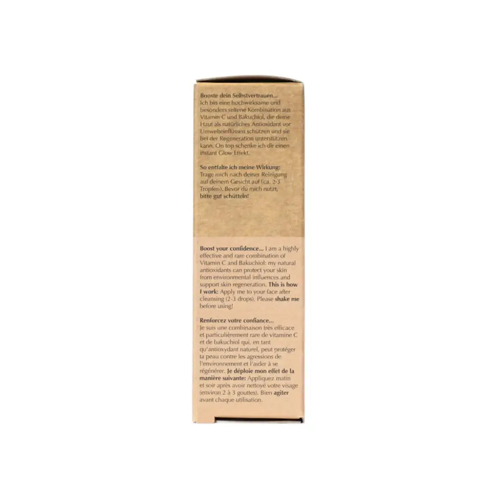 Naked Glow Boosting Face Serum | 30 ml | hej Organic | V Welt