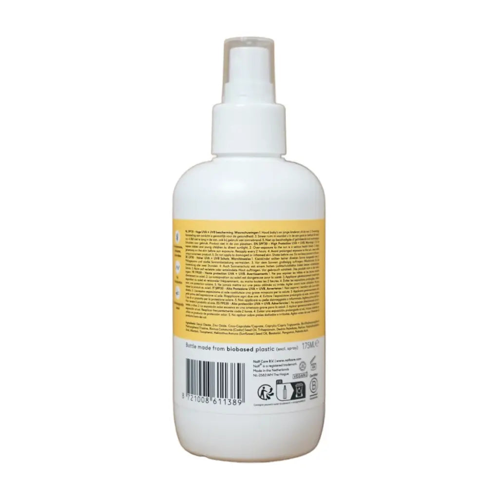 Sonnenschutzspray für Erwachsene SPF 30 | 175 ml | Naïf | V Welt