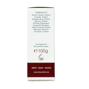 Damenseife | 100 gr | Klar Seifen | V Welt