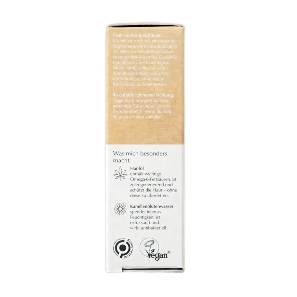 Sensitive LSF15 Tagescreme | 30 ml | hej Organic | V Welt