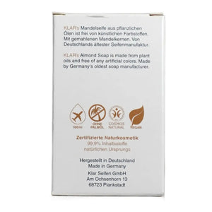 Mandelseife | 100 gr | Klar Seifen | V Welt