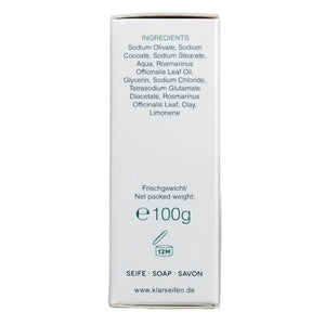 Rosmarinseife | 100 gr | Klar Seifen | V Welt