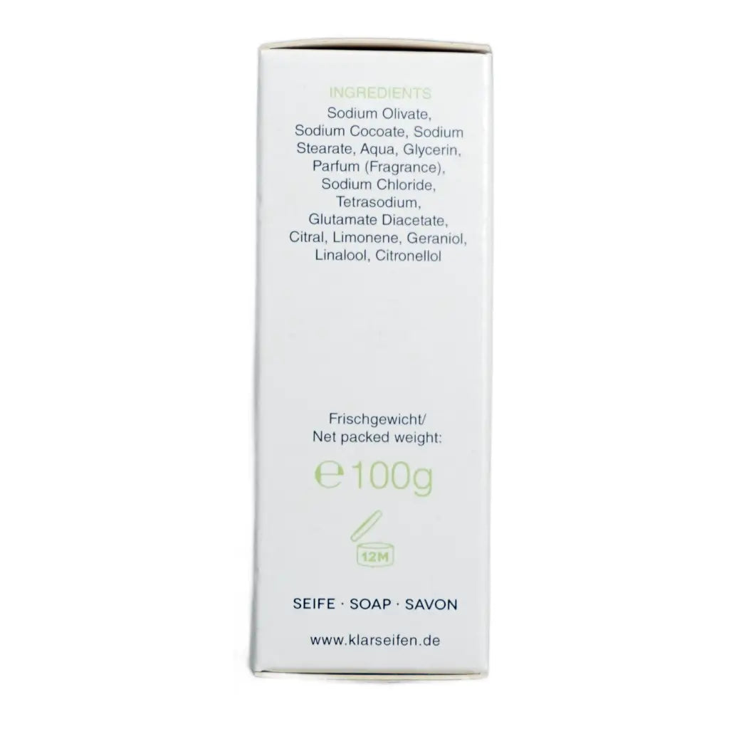 Lemongrassseife | 100 gr | Klar Seifen | V Welt