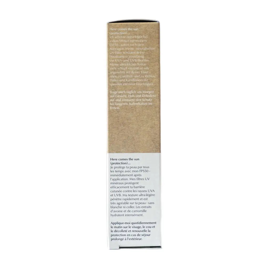 Sensitive Daily Sun Fluid LSF 50+ Tagescreme | 30 ml | hej Organic | V Welt