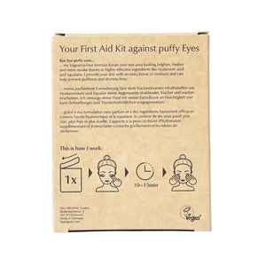 The Eye-mergency Kit | 4 x Sensitive Eye Patches | hej Organic | V Welt