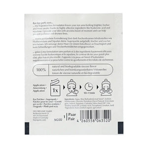 The Eye-mergency Kit | 4 x Sensitive Eye Patches | hej Organic | V Welt