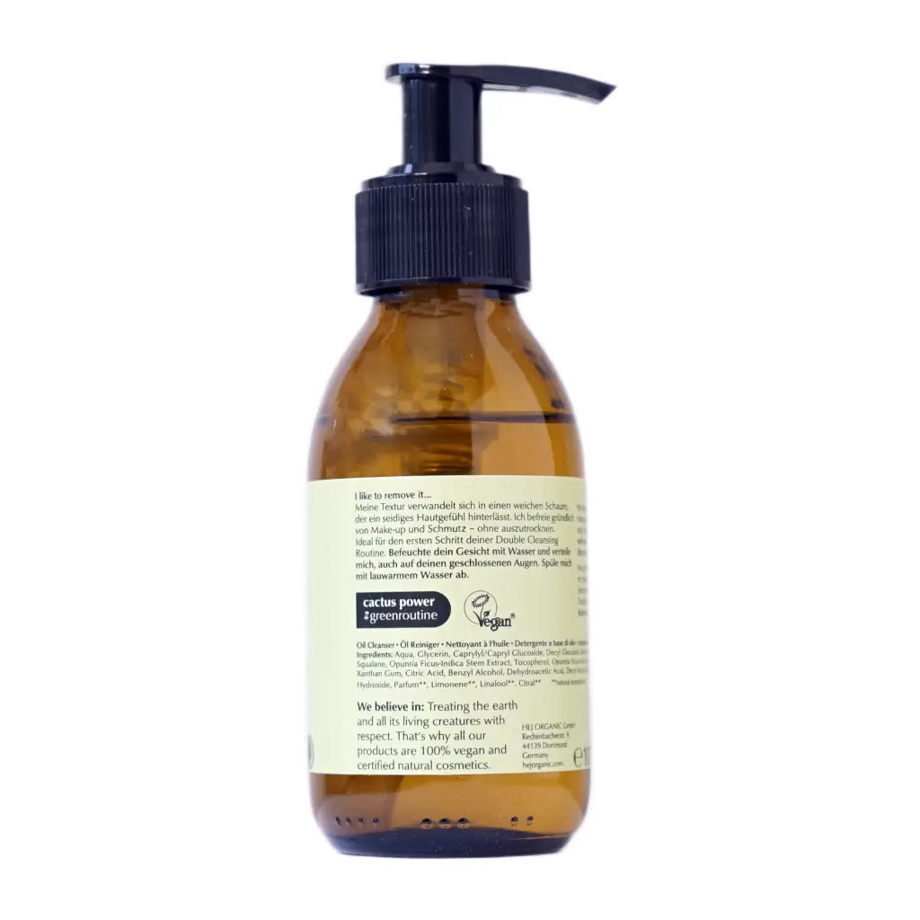 The Remover | Foaming Oil Cleanser | 105 ml | hej Organic | V Welt