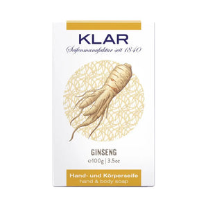 Ginsengseife | 100 gr | Klar Seifen | V Welt