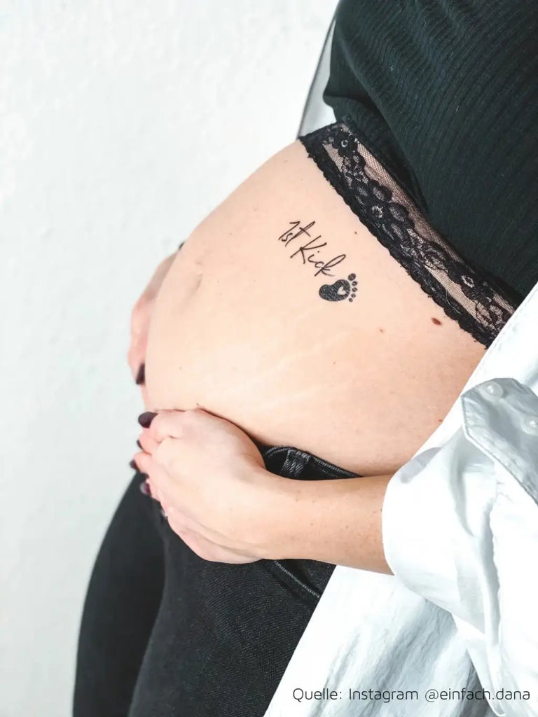 Belly Tattoos | Klebetattoos für den Babybauch | Mommy SPA | V WELT