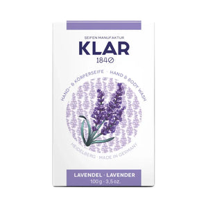 Lavendelseife | 100 gr | Klar Seifen | V Welt