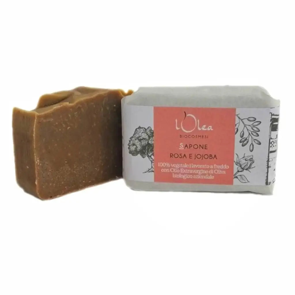 Bio Seife Rosa und Jojoba | L'Olea | V Welt