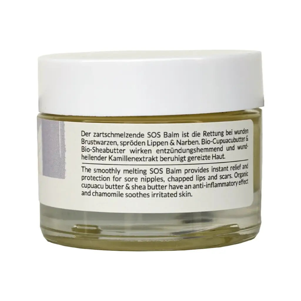SOS Balm | Brustwarzen-, Lippen- und Narbenbalsam | Mommy SPA | V WELT