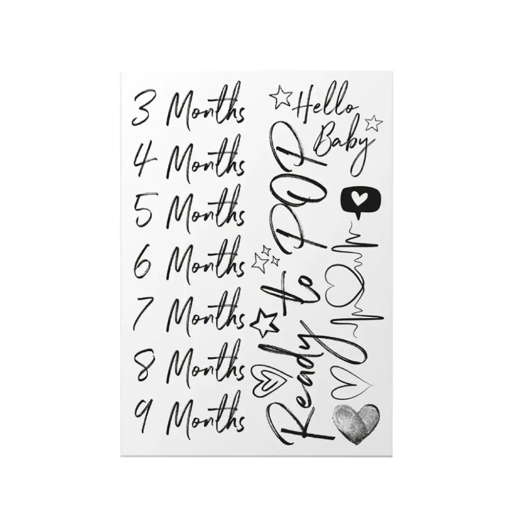 Belly Tattoos | Klebetattoos für den Babybauch | Mommy SPA | V WELT