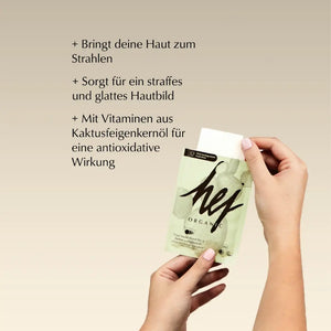 The Antioxidant Tuchmaske | Anti-Aging & Strahlende Haut | hej Organic | V Welt