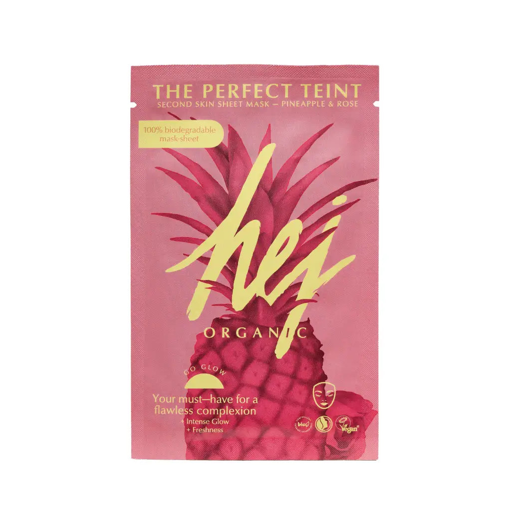 The Perfect Teint | Glow Gesichtsmaske | hej Organic | V Welt