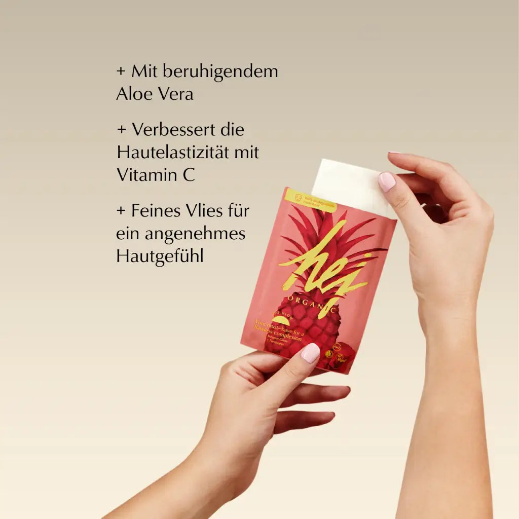 The Perfect Teint | Glow Gesichtsmaske | hej Organic | V Welt
