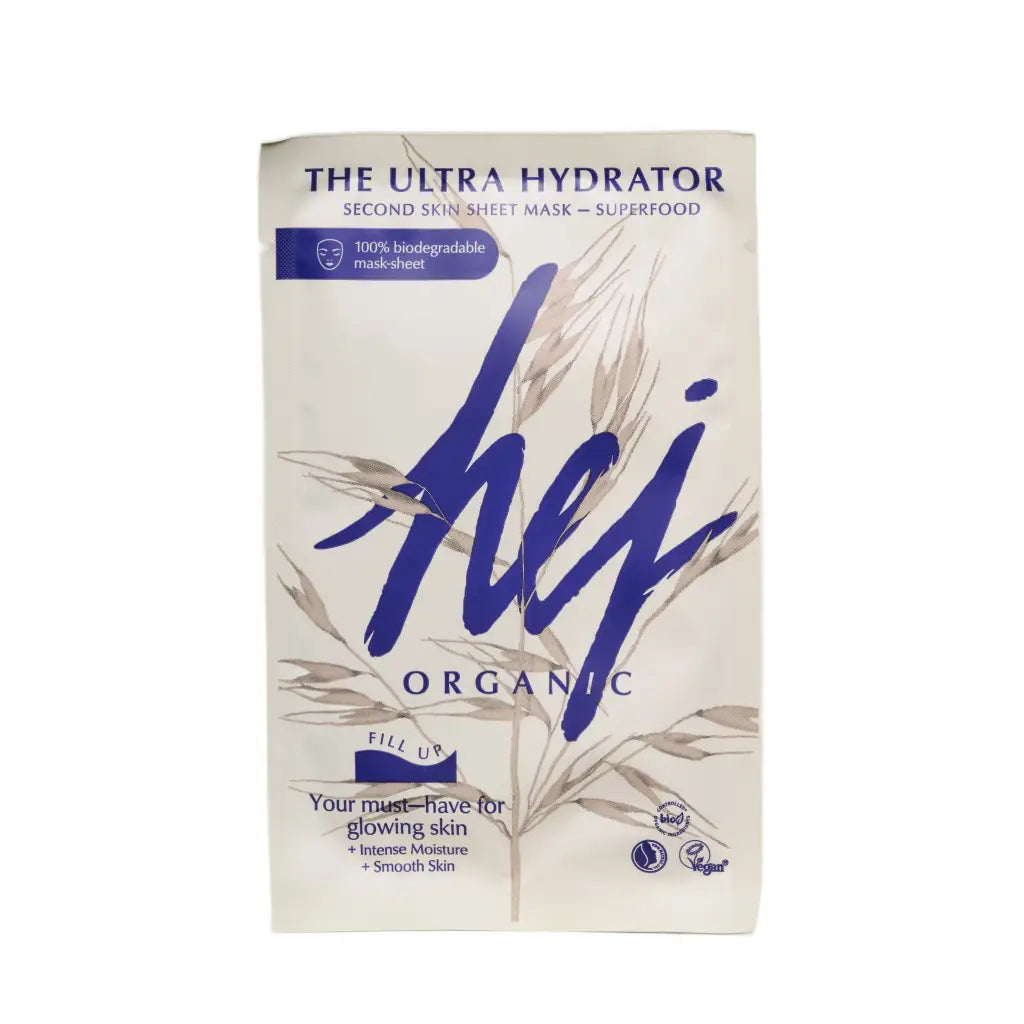 The Ultra Hydrator Superfood | Beruhigende Gesichtsmaske | hej Organic | V Welt