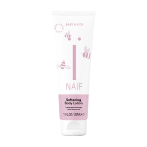Softening Body Lotion | Reisegröße | 30 ml | Naïf | V Welt
